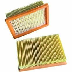 FVO Lot De 2 Filtre Remplacement Pour Aspirateur Kärcher Wd4 Wd5 Wd6 Mv4 Mv5 Mv6 Plissé Plat -Aspirateur et sac Soldes 66167764 4