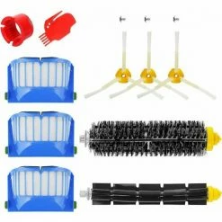 THSINDE Accessoires Kit Pour IRobot Roomba 600 Série 671 692 694 697 698 650 651 660 690 Rouleau De Filtre à Brosse Balai Pièces De Rechange