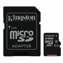 Kingston - Kingston Canvas Select Microsd Uhs-i Class 10 Card 64gb - Sdcs264gb