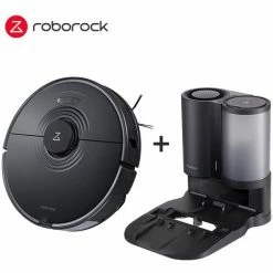 Aspirateur Robot Roborock S7 Avec Station D'aspiration Automatique - Noir
