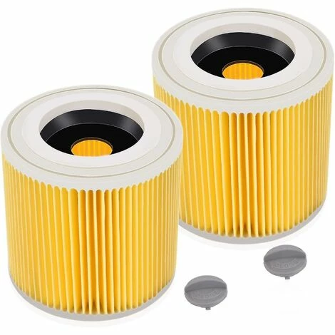 DONTODENT Starlight Lot de 2 filtres à cartouche pour Wd3 Premium Wd2 Wd3 Wd3p Wd3 Mv2 Mv3 Filtre Wd3 Filtre de rechange pour aspirateur Krcher 6.414-552.0/6414552 DONTODENT Starlight Lot De 2 Filtres à Cartouche Pour Wd3 Premium Wd2 Wd3 Wd3p Wd3 Mv2 Mv3 Filtre Wd3 Filtre De Rechange Pour Aspirateur Krcher 6.414-552.0/6414552 -Aspirateur et sac Soldes 67375659 1